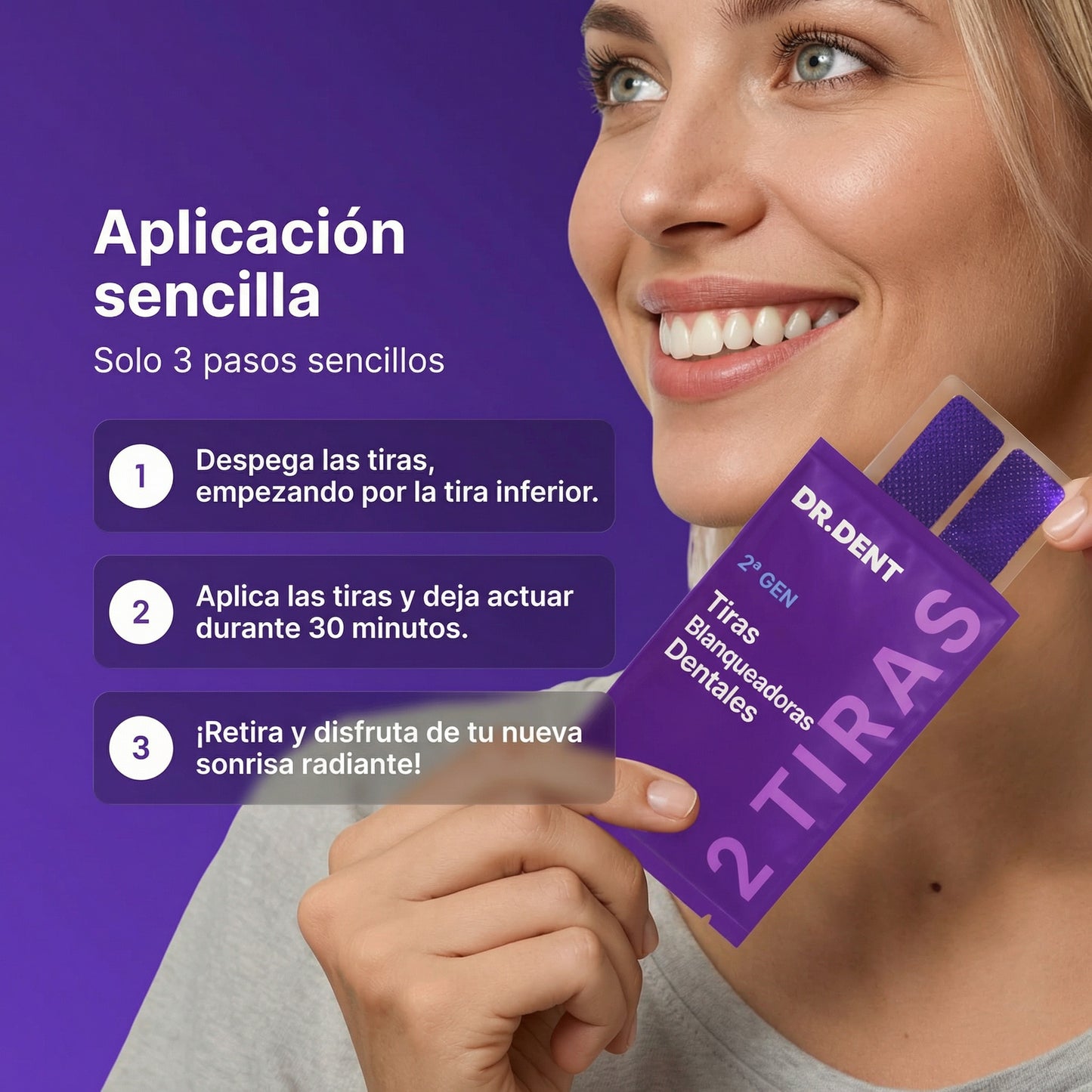 Tiras Blanqueadoras Dentales