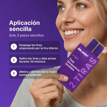 Tiras Blanqueadoras Dentales