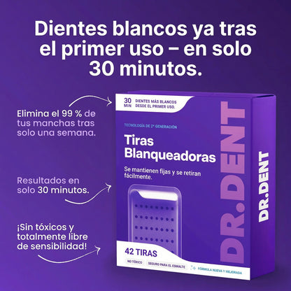 Tiras Blanqueadoras Dentales